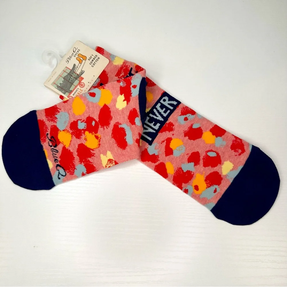 Blue Q I’ll Behave Never Ankle Socks, Women’s
